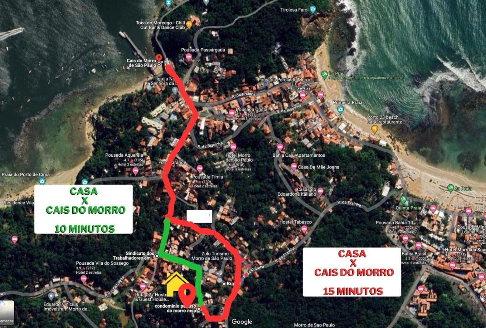 Bella Vida Casa Azul Leilighet Morro de São Paulo Eksteriør bilde